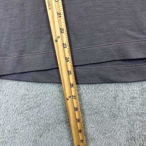 Lululemon Principal Dancer Funnel Neck Merino Wool Sweater Size 10 Lunar Rock - Picture 3 of 7